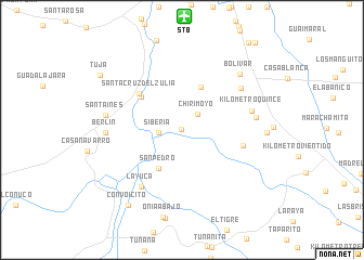 map of Hacienda Chamberi